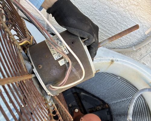 old fan motor scottsdale ac repair